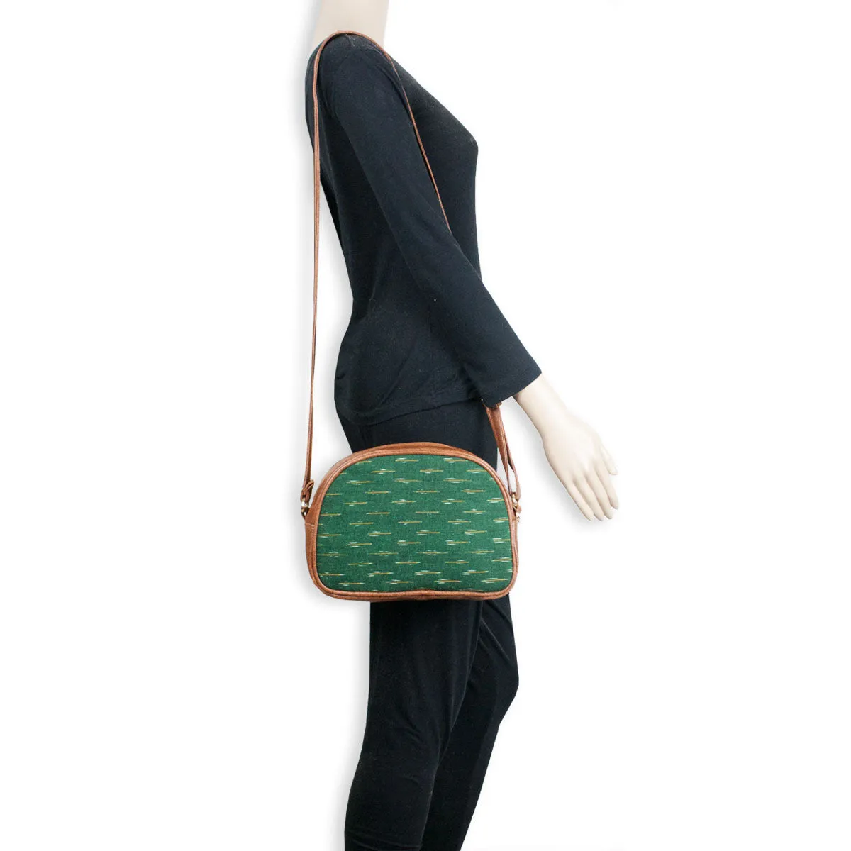 Baagh Ikkat Sling Bag