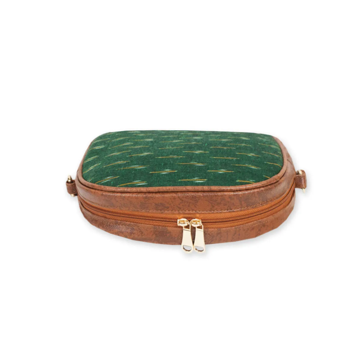 Baagh Ikkat Sling Bag