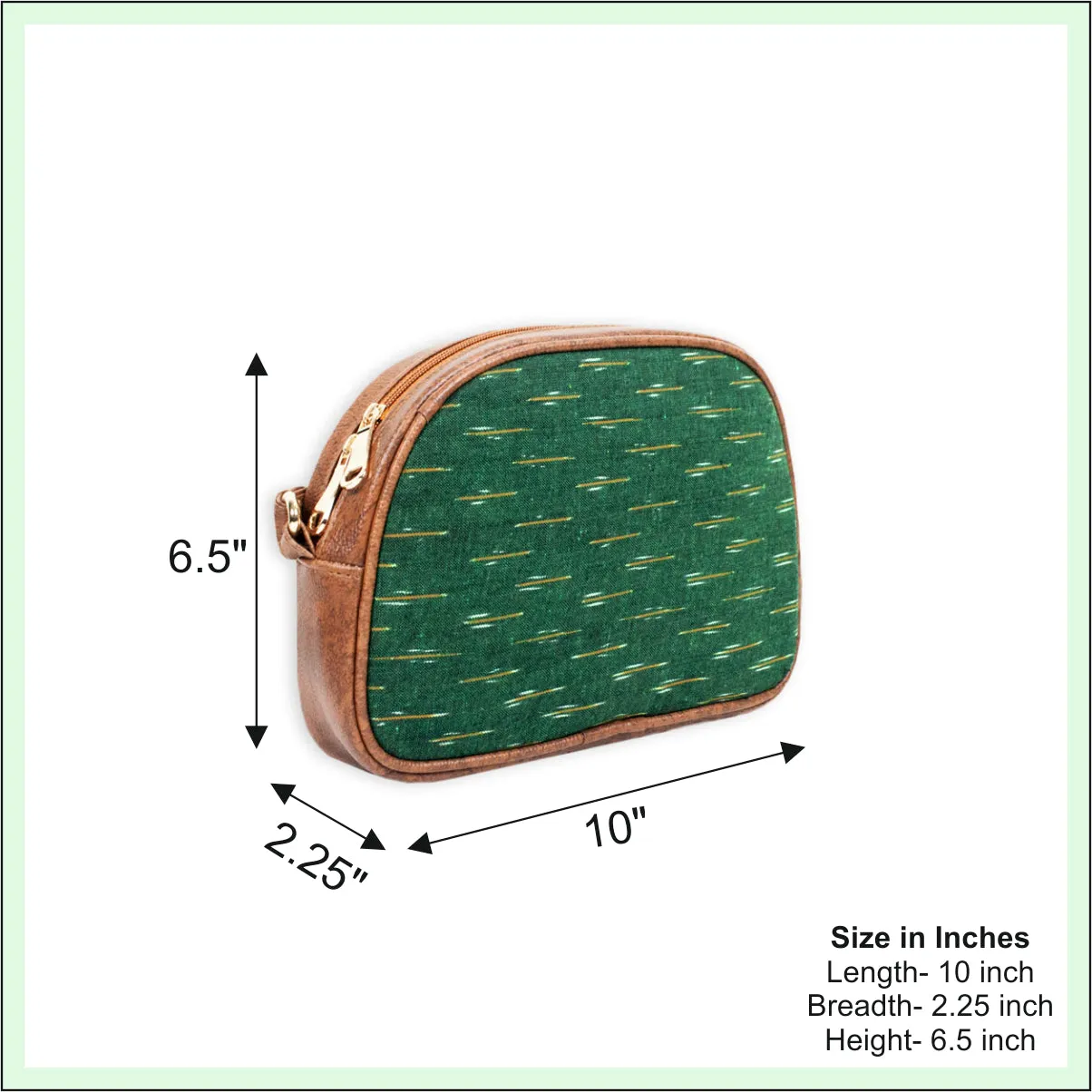Baagh Ikkat Sling Bag