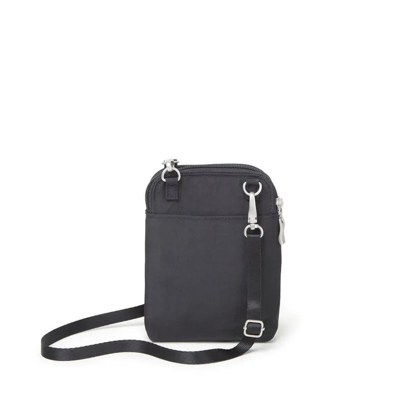 Baggallini Take Two RFID Bryant Crossbody in Black