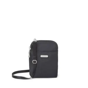 Baggallini Take Two RFID Bryant Crossbody in Black