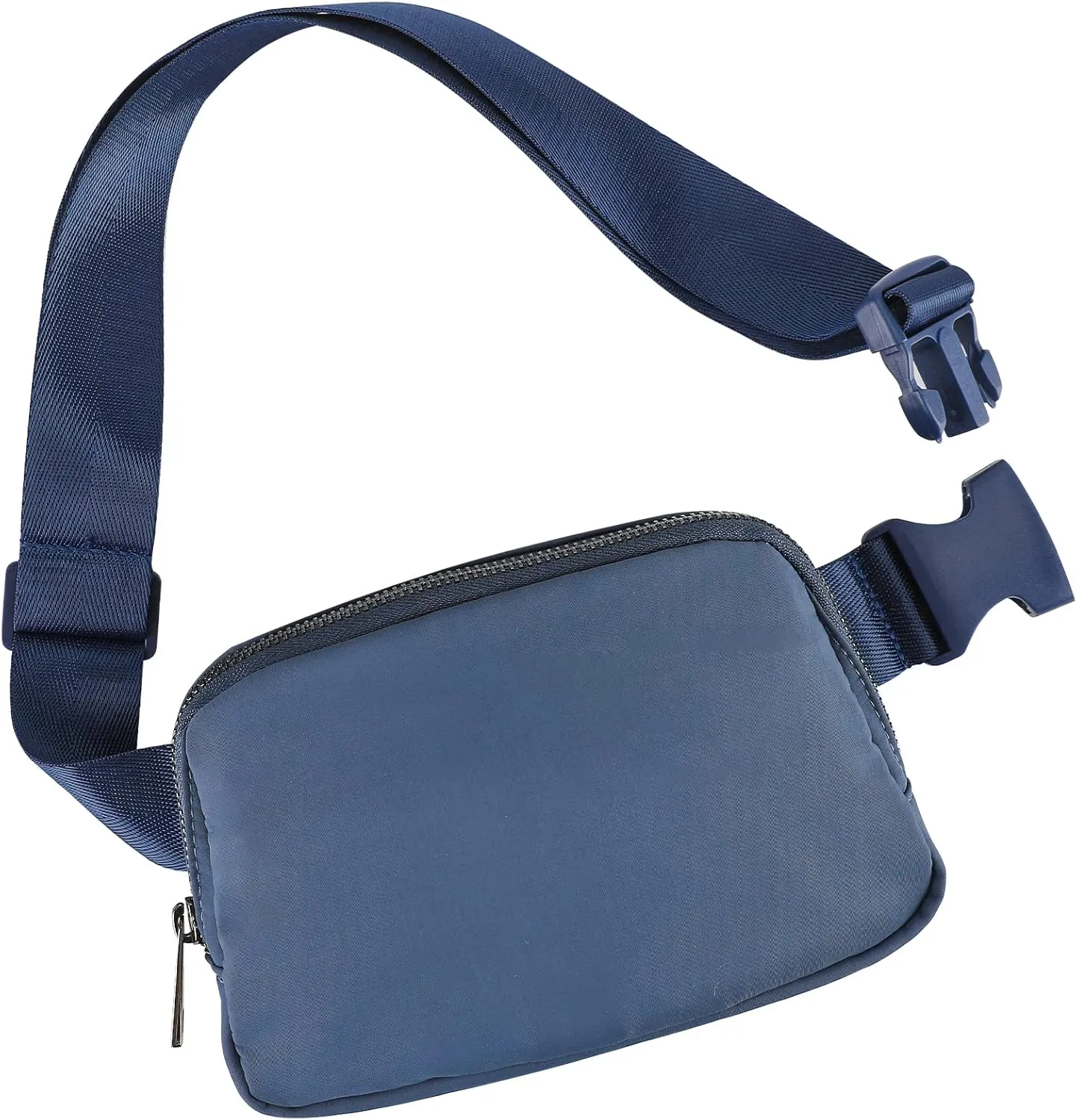 Belt Bag for Women and Men Fanny Pack Waist Bags with Adjustable Strap for Workout Running Travelling Hiking (Blue)