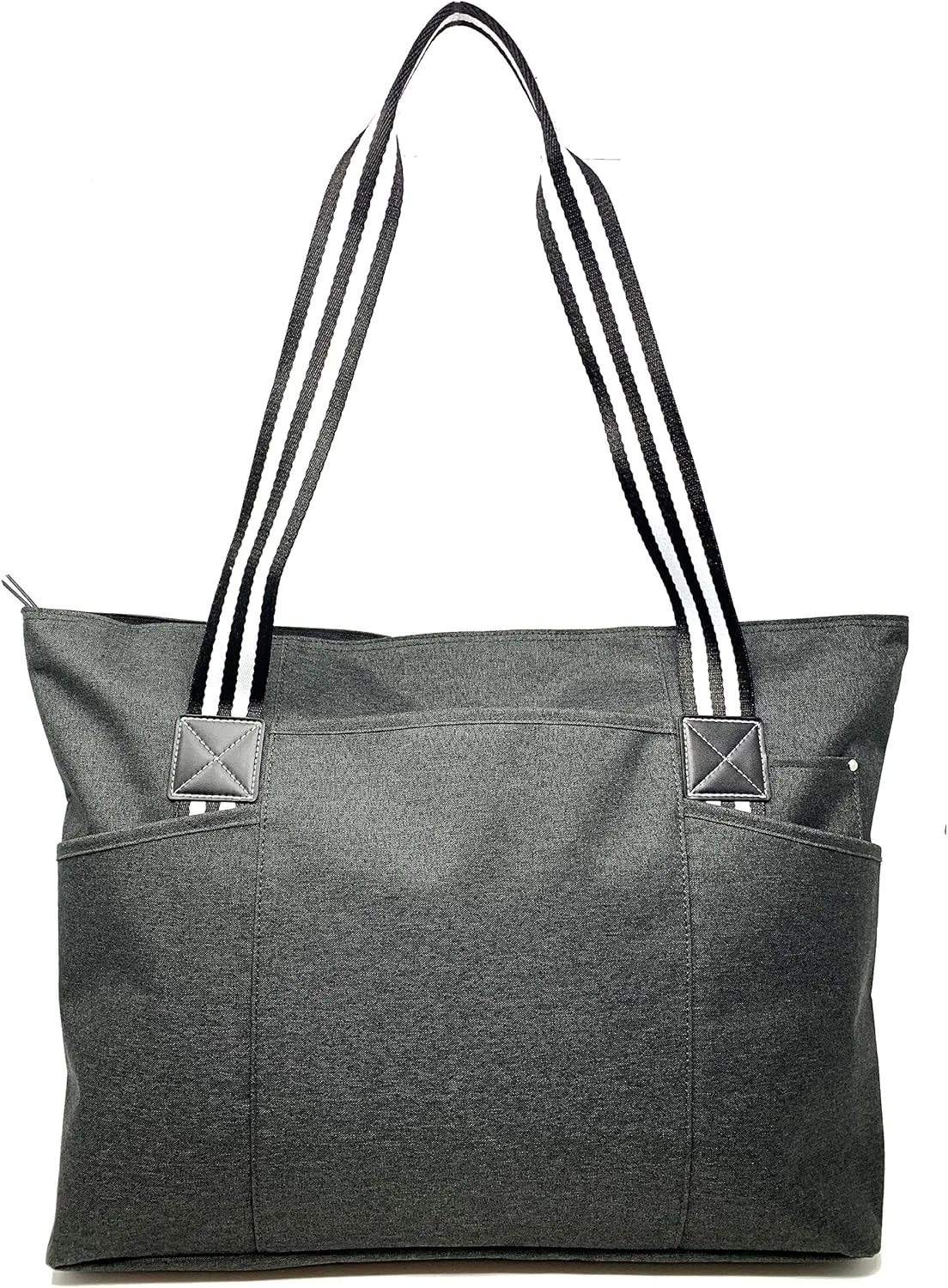 Brooke & Jess Designs Large Work Tote Bags with Pockets for Women - Travel Carry-on Laptop Bag