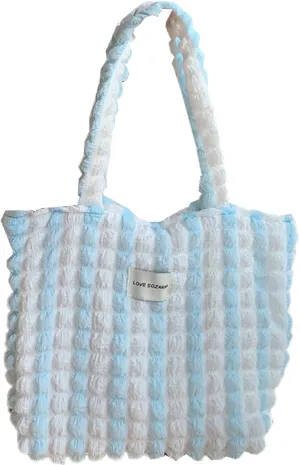 Bubble Tote Bags for Women Cloud Shoulder Bag Hobo Bag Large Hobo Bag for Women,Travle,Party,Work Black