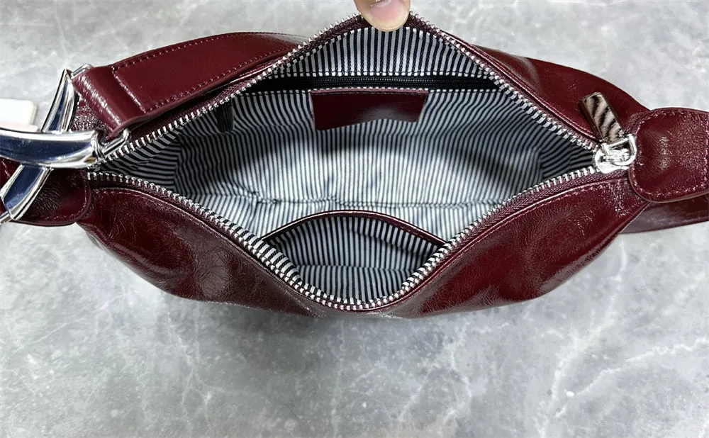 Chic Half Moon Shoulder Purse