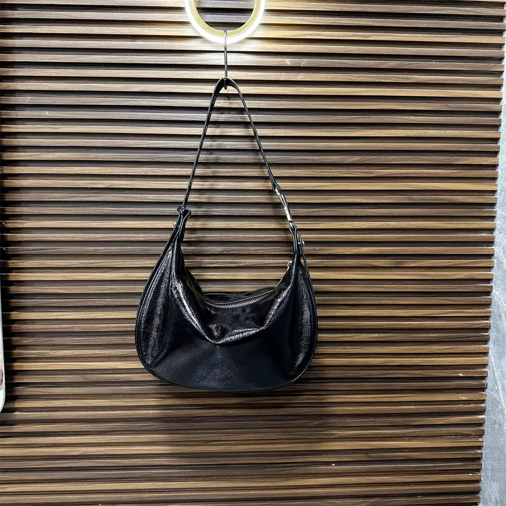 Chic Half Moon Shoulder Purse