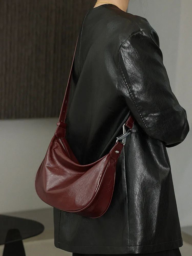 Chic Half Moon Shoulder Purse