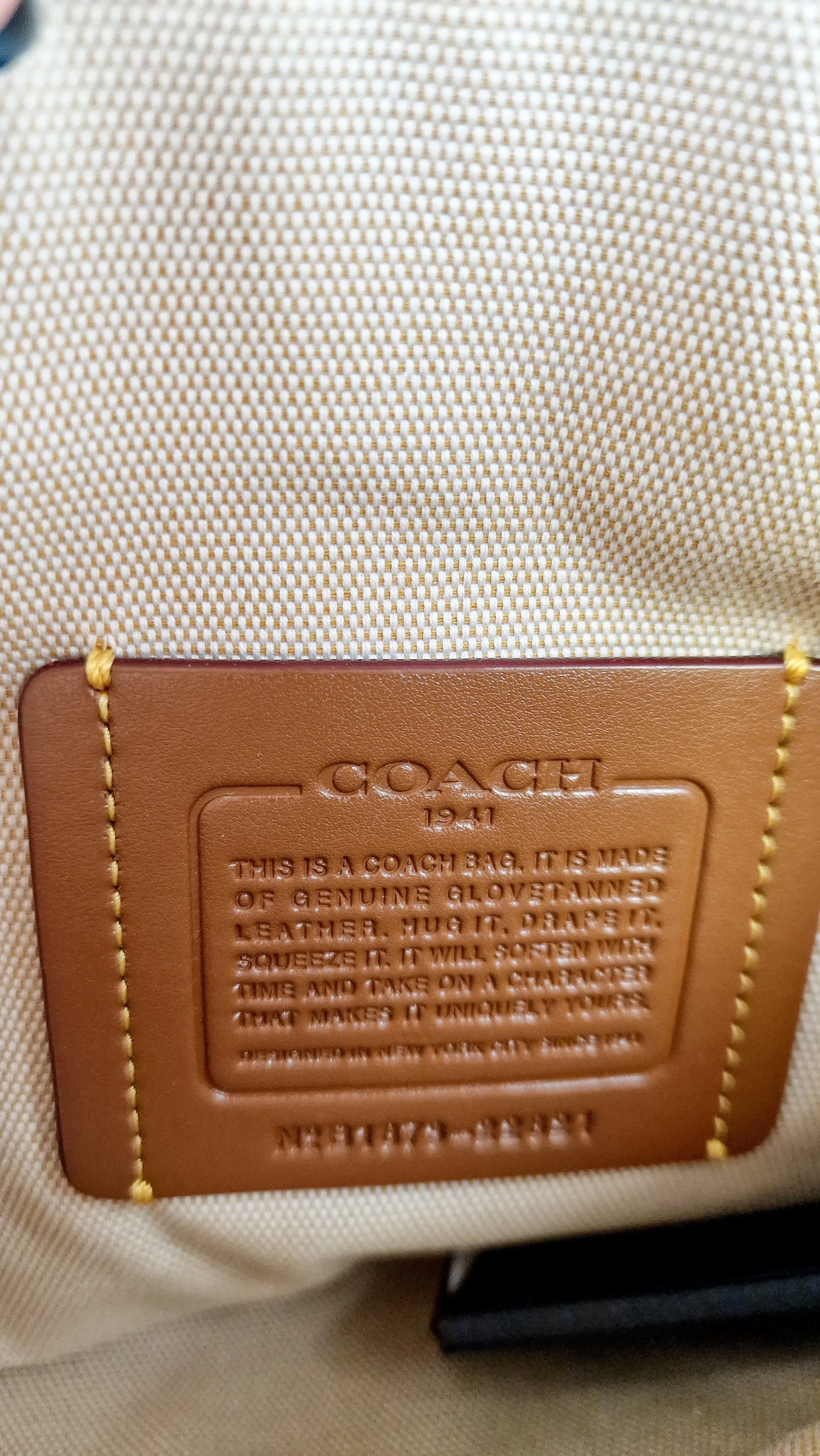 Coach 1941 Cooper Carryall in Black Smooth Leather - Handbag Shoulder Bag - Coach 22821