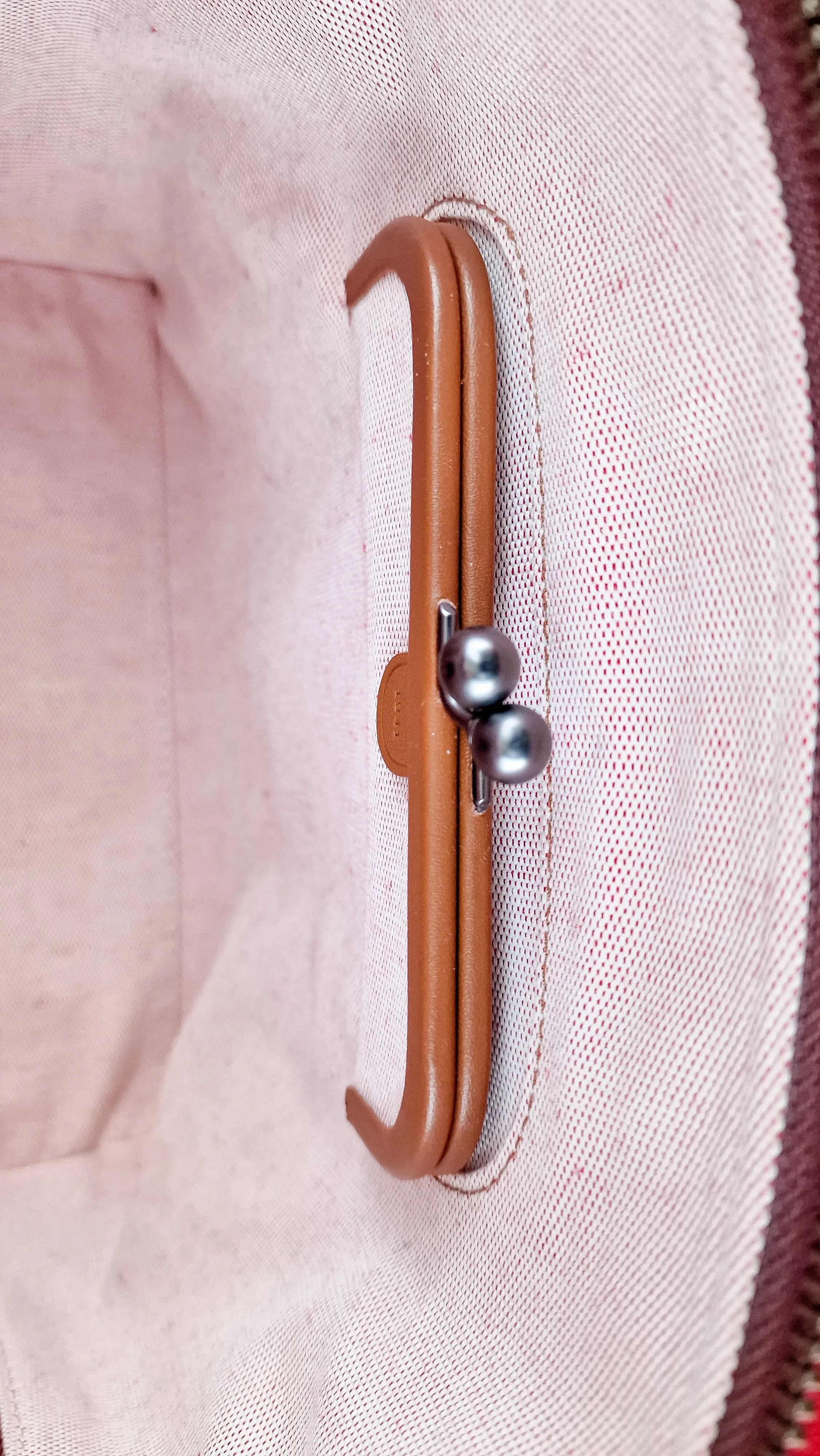 Coach 1941 Dakotah Satchel in Burgundy Red Smooth Leather Handbag Crossbody Bag - Coach 59132