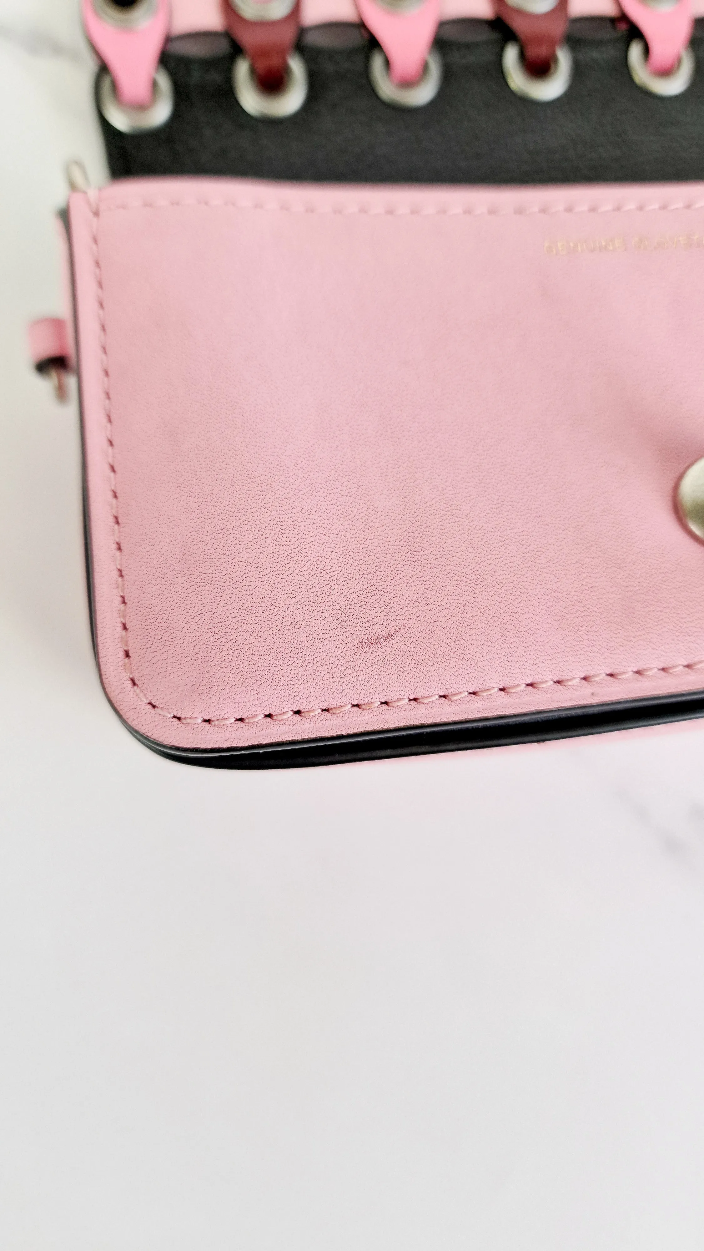 Coach 1941 Dinkier with Links in Petal Pink Smooth Leather - Crossbody Mini Bag - Coach 86832