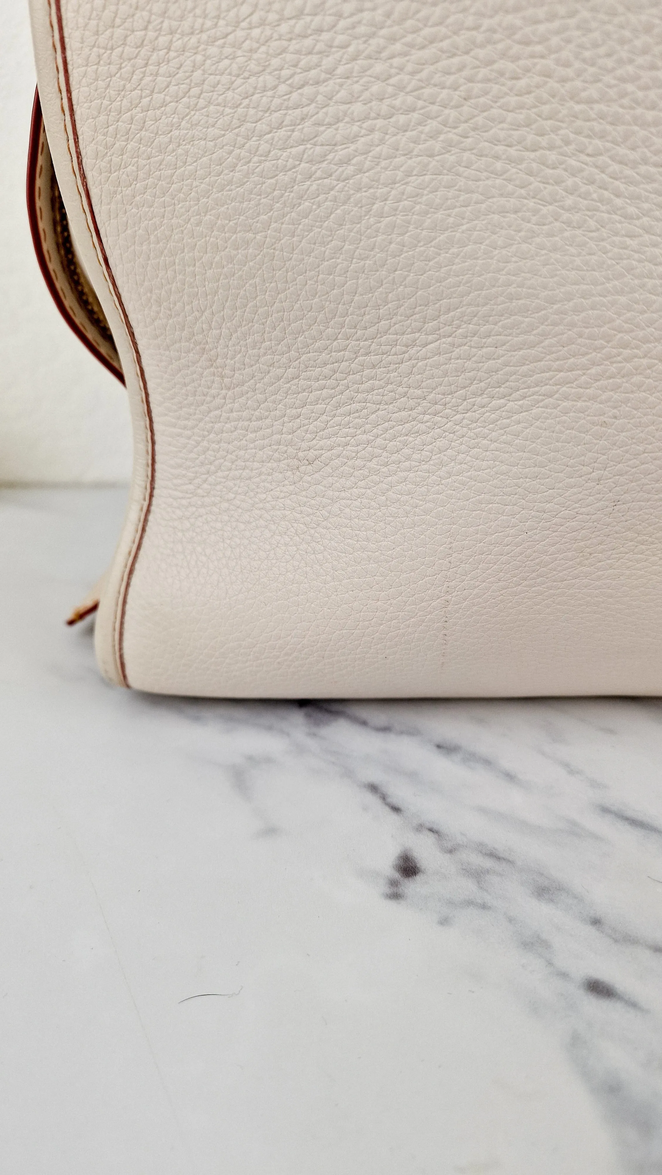 Coach 1941 Rogue 31 in Chalk Pebble Leather - Satchel Handbag - Coach 38124