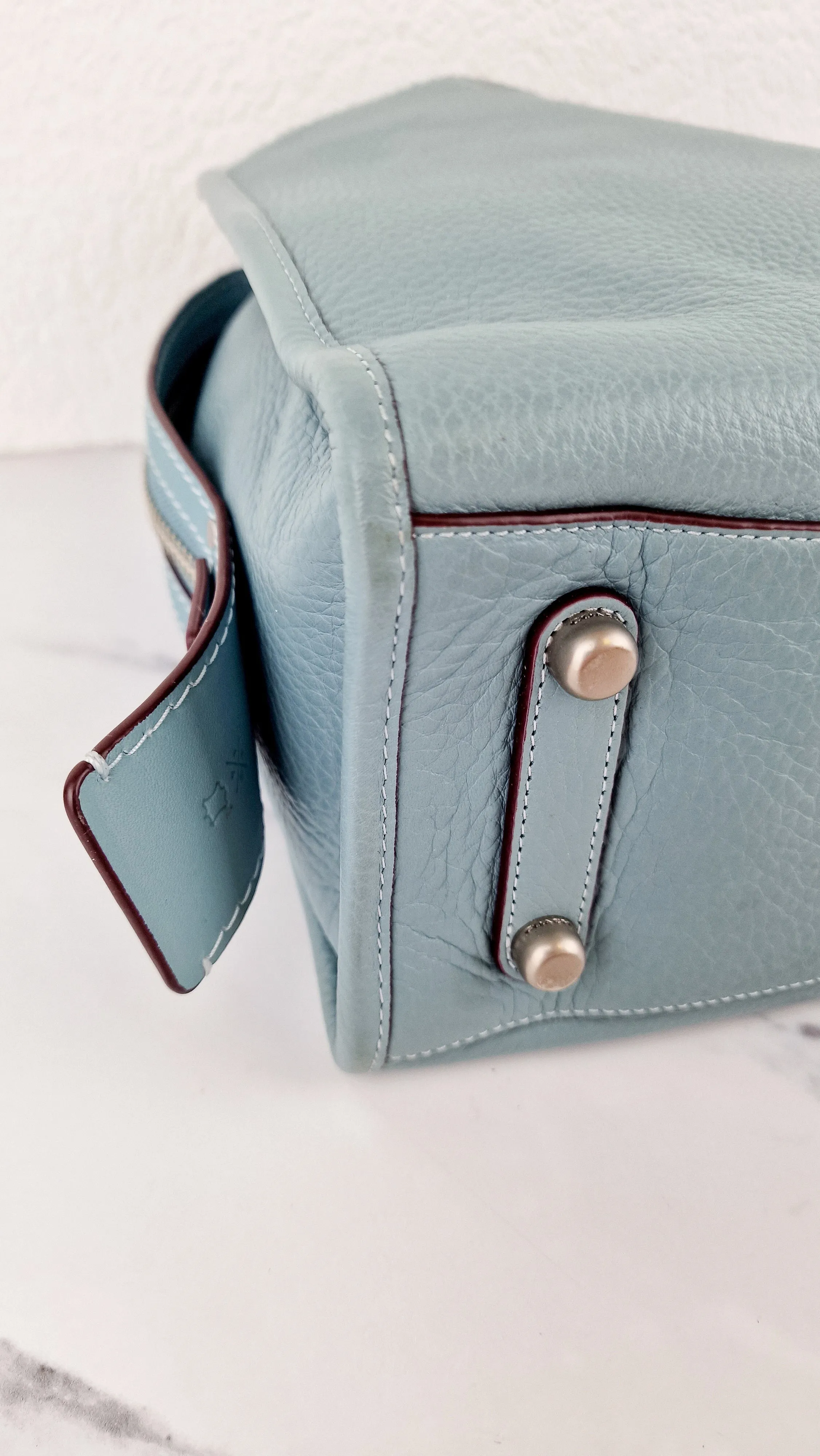 Coach 1941 Rogue 31 in Steel Blue Nickel Silver Hardware - Shoulder Bag Satchel - Coach 38124