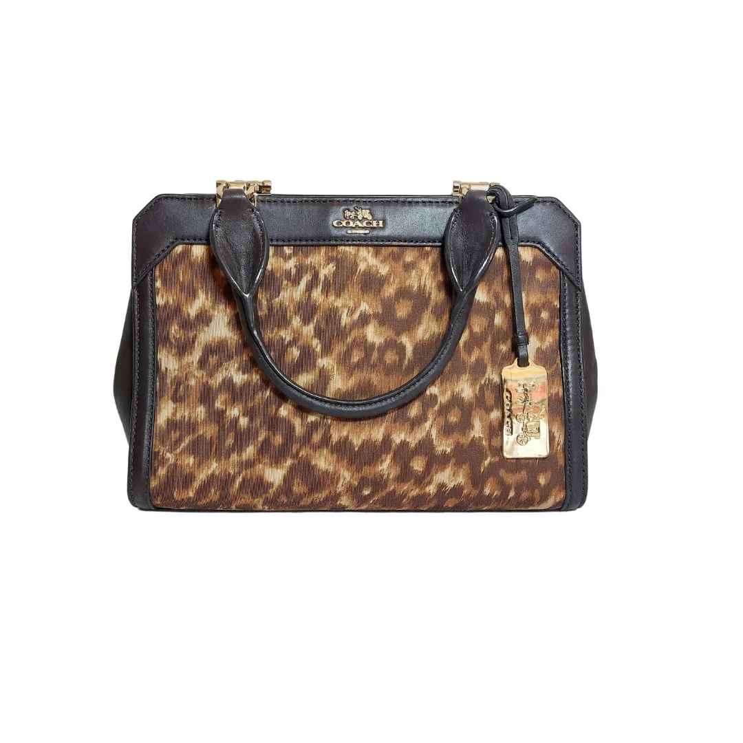 Coach Madison Mini Lexington Ocelot Print Satchel | Pre Loved |