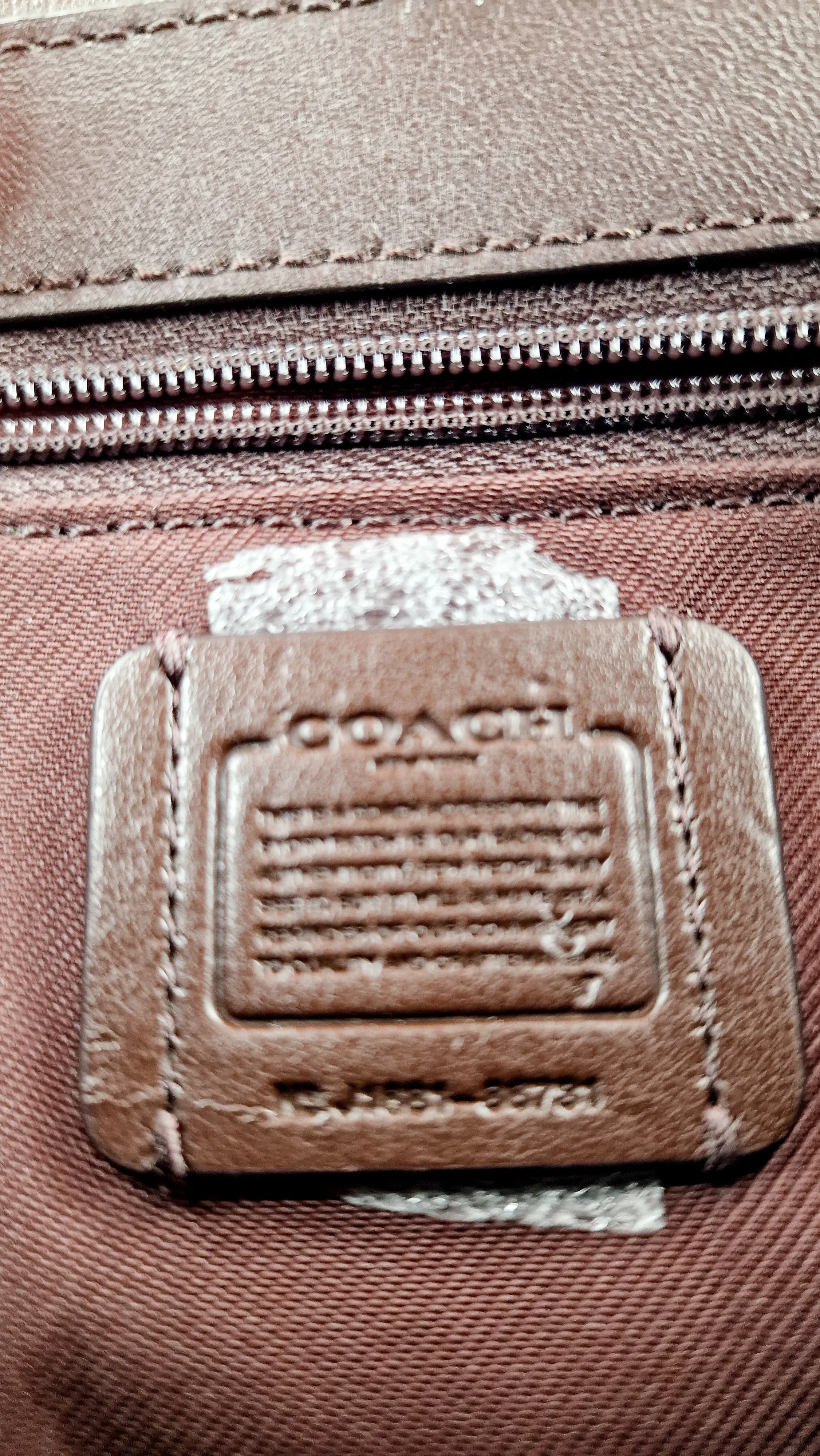 Coach Page Crossbody Bag Chalk Smooth Leather With Western Rivets and Snakeskin - Handbag - Coach 86731