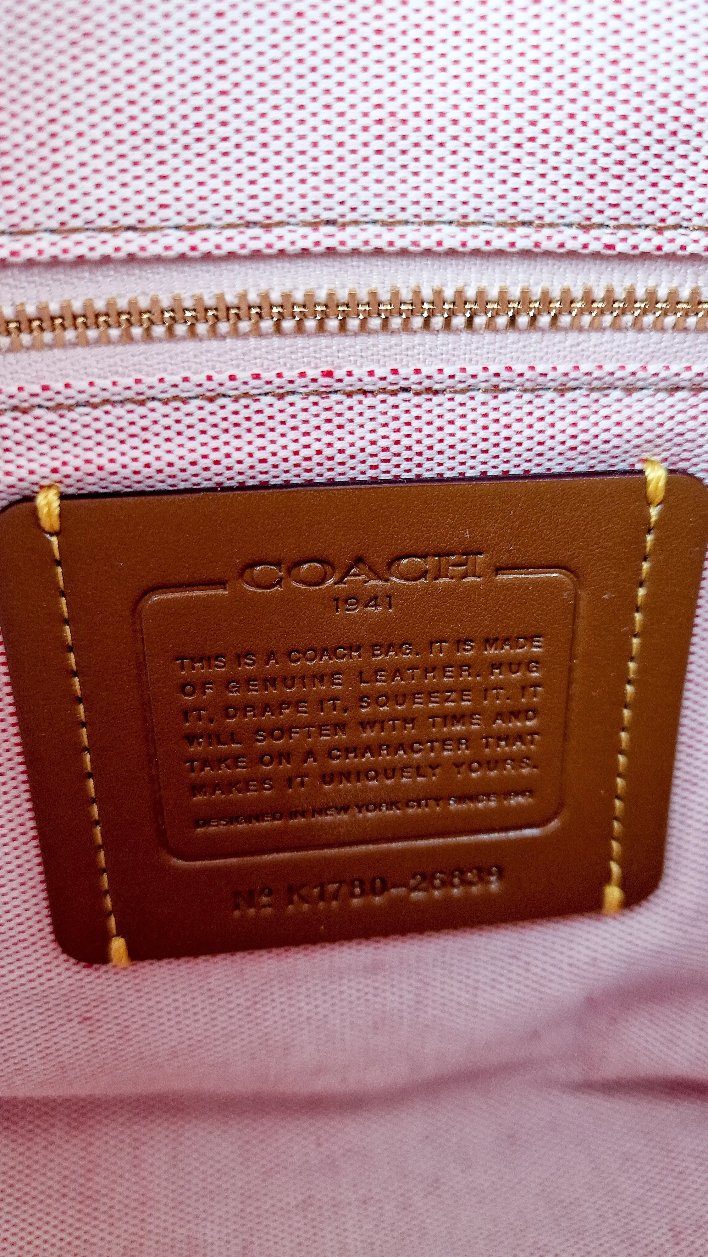 Coach Rogue 25 in Burgundy Signature Embossed Leather Floral Bow Lining - Coach 26839