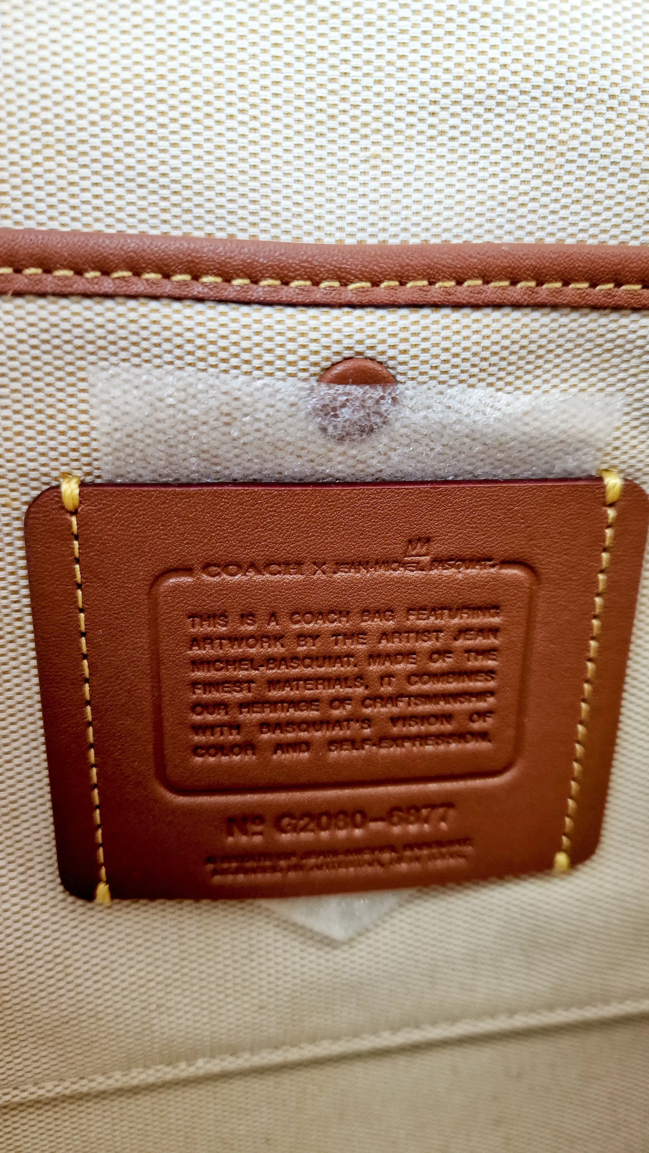 Coach Rogue 39 Jean-Michel Basquiat Bag in Ivory Pebble Leather with Snakeskin - Handbag Shoulder Bag - Coach 6877
