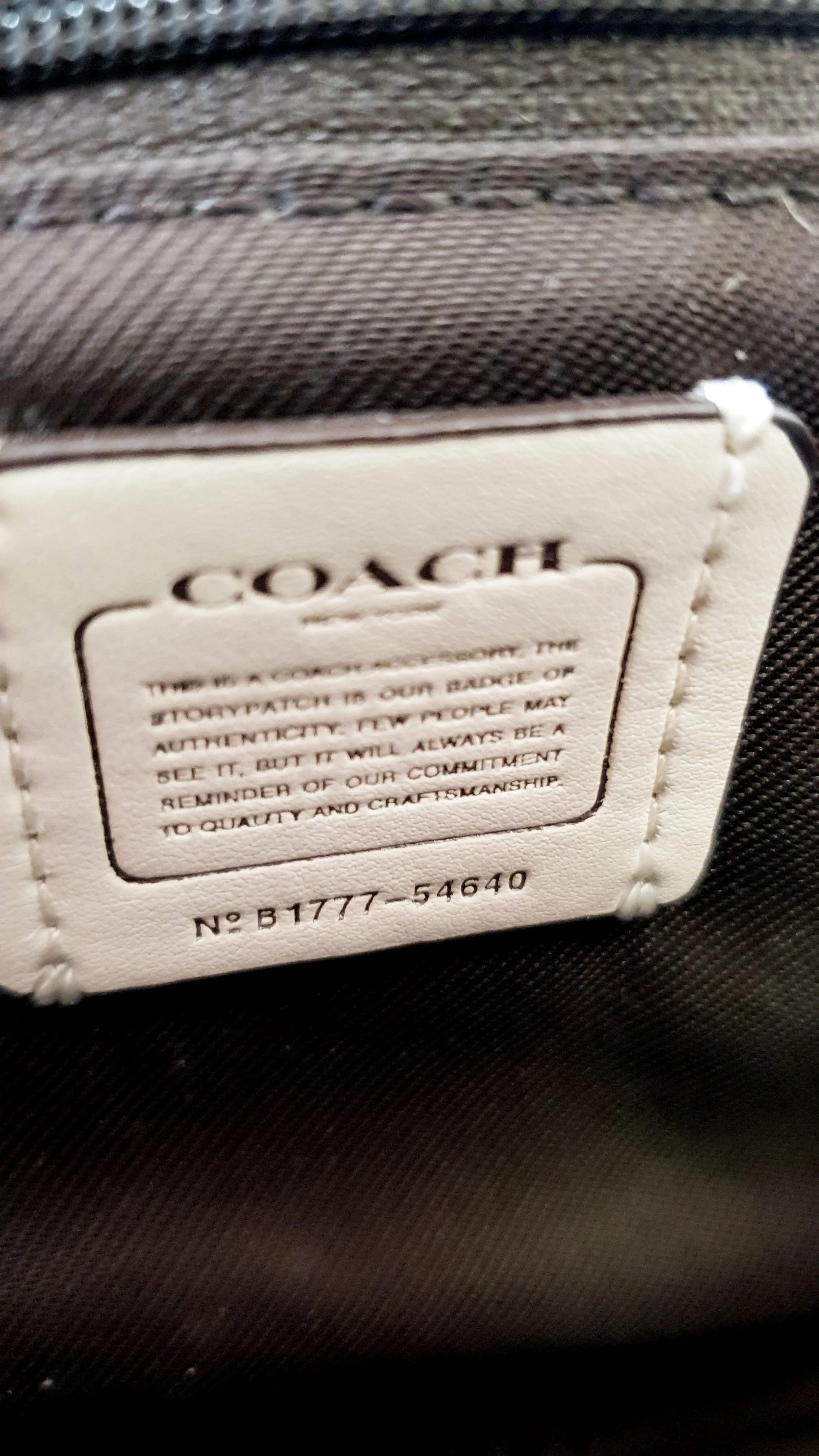 Coach Swagger Shoulder Bag Crossbody Bag in Chalk Smooth Leather - Coach 54640