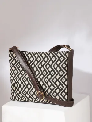 Crook Jacquard Sling Bag