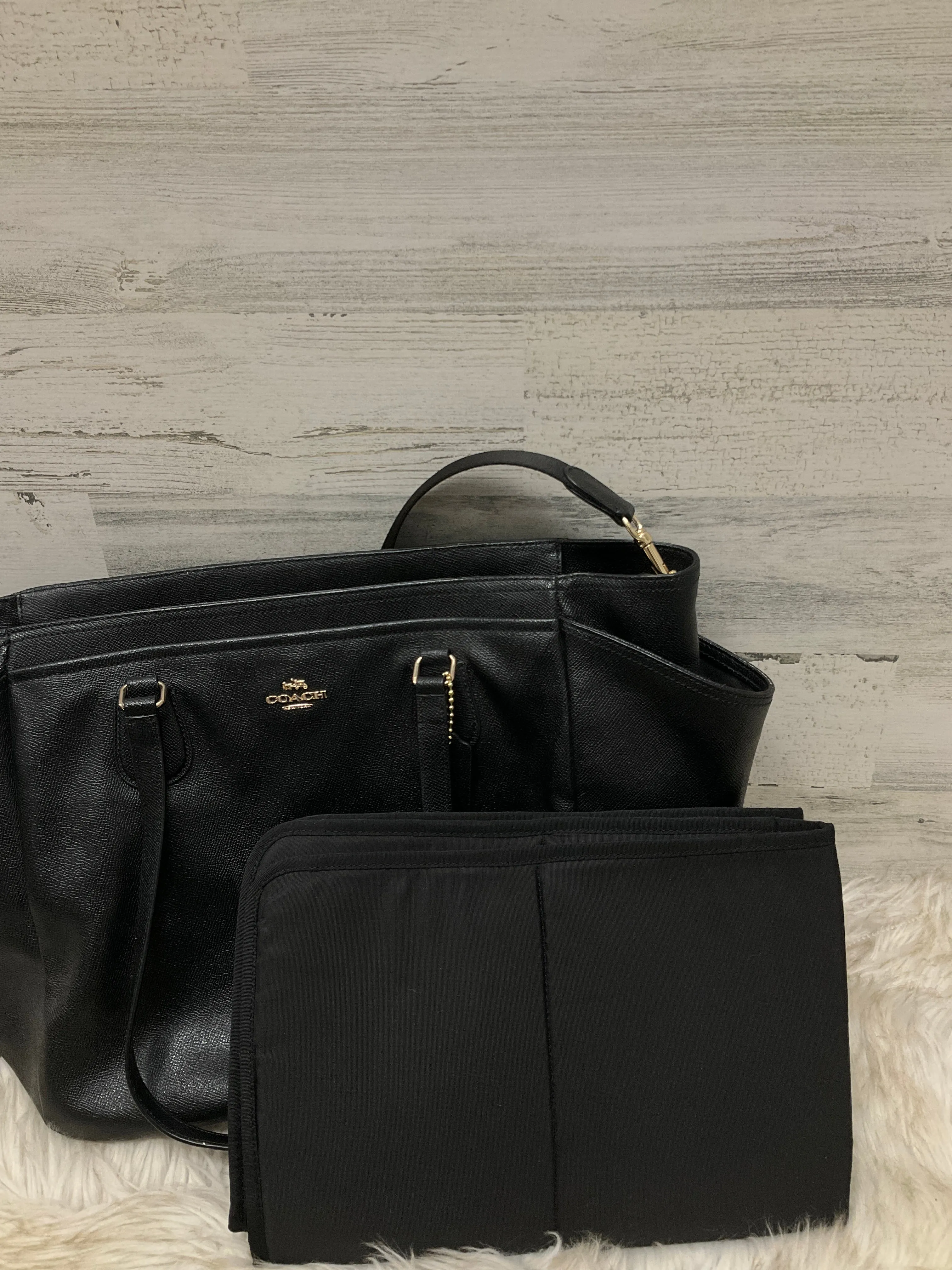 Diaper Bag Designer By Coach  Size: Large
