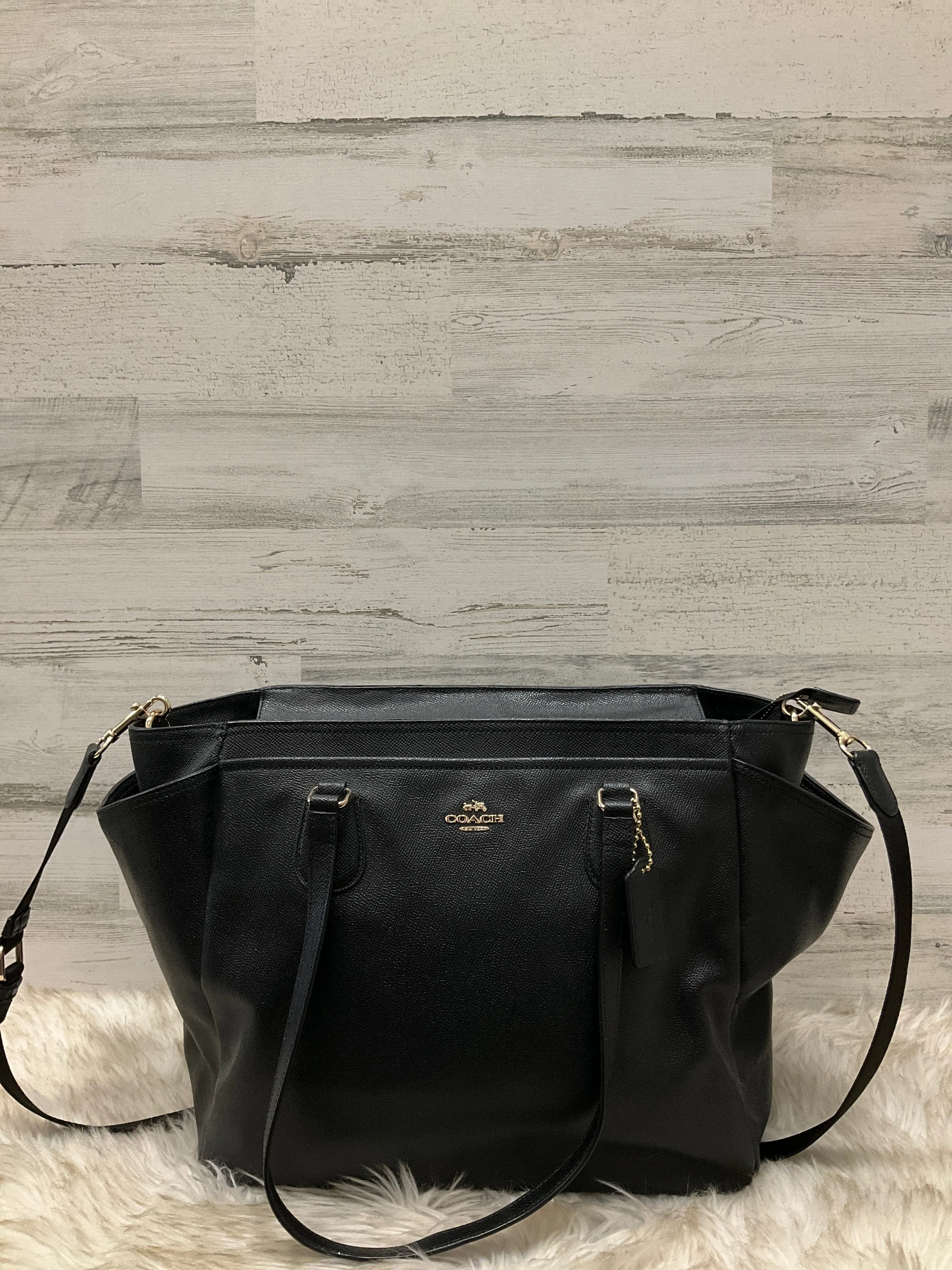 Diaper Bag Designer By Coach  Size: Large