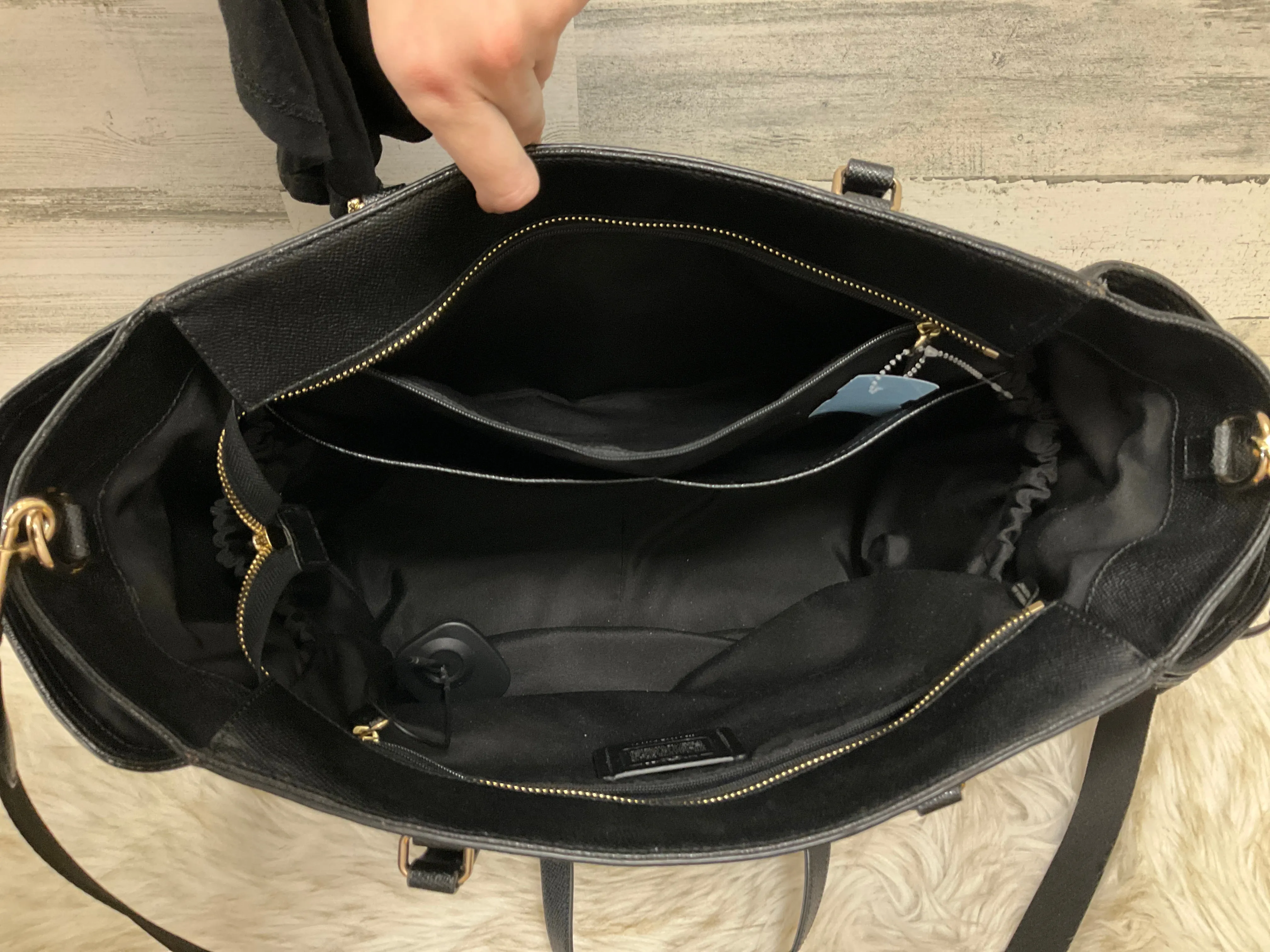 Diaper Bag Designer By Coach  Size: Large