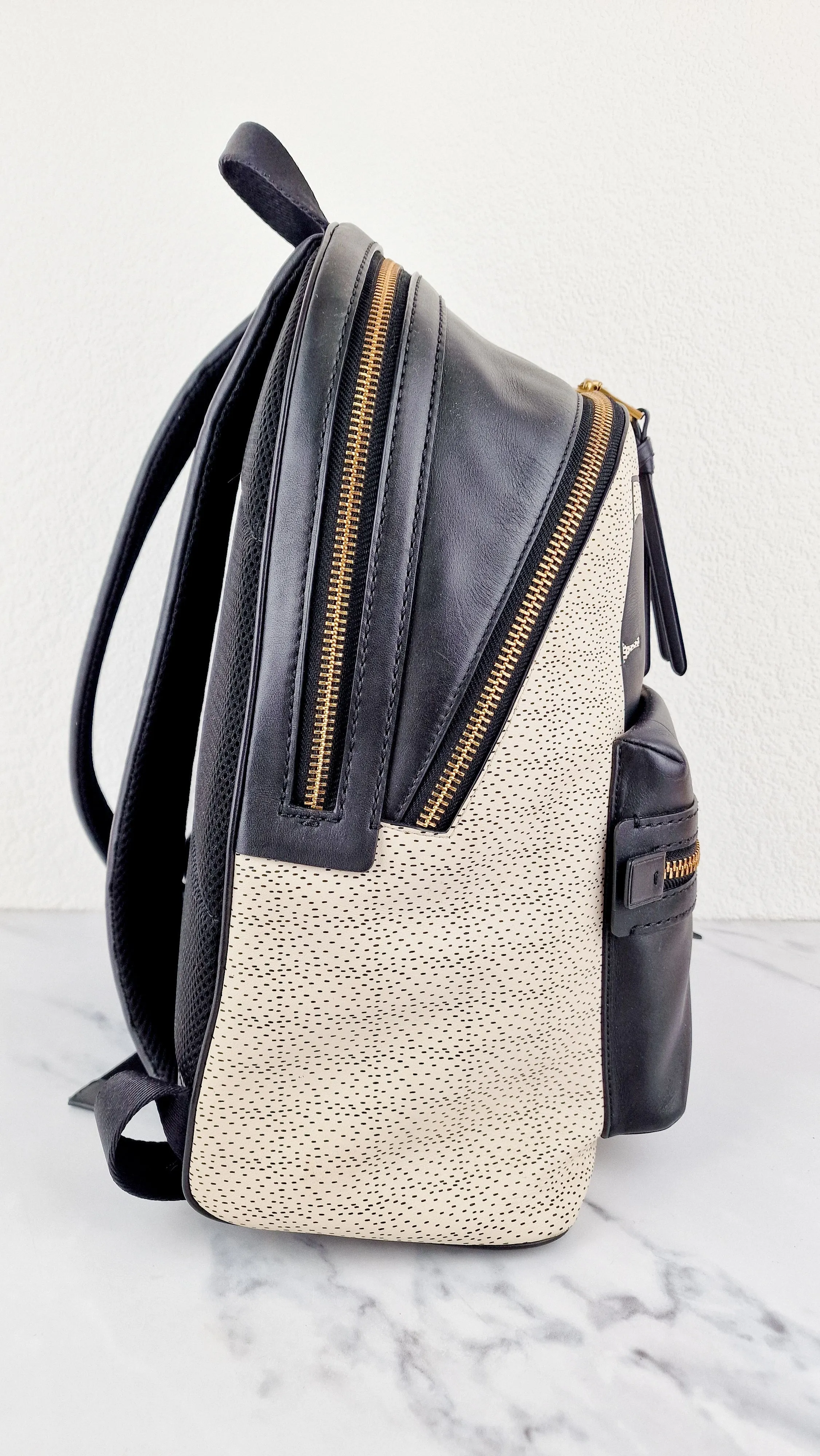 Disney x Coach Keith Haring Mickey Mouse Backpack in Black & White Sample Bag - Coach 5228