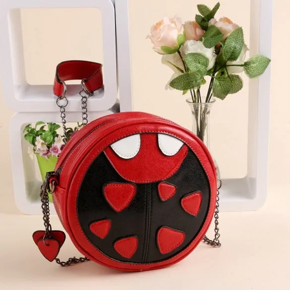 Fashion Women Synthetic Leather Chain Handbag Shoulder Bag Cross Bag Messenger Bag