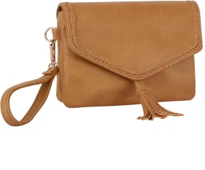Handbag Republic SHOULDER BAGS WRISTLET CLUTCH HANDBAGS CONVERTIBLE TO CROSSBODY ((TDM-0055))