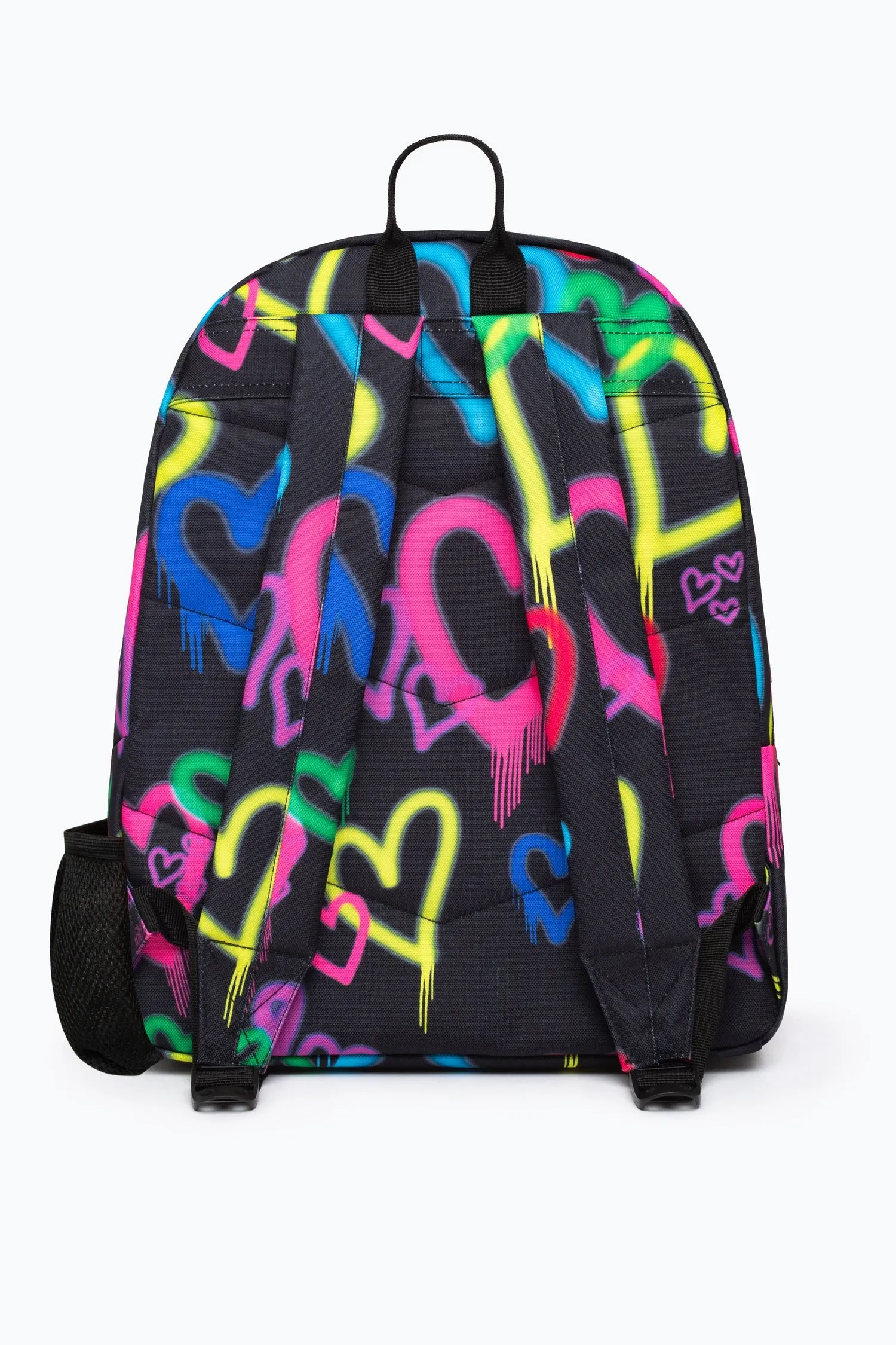 Hype Black Graffiti Heart Backpack Rtlr201