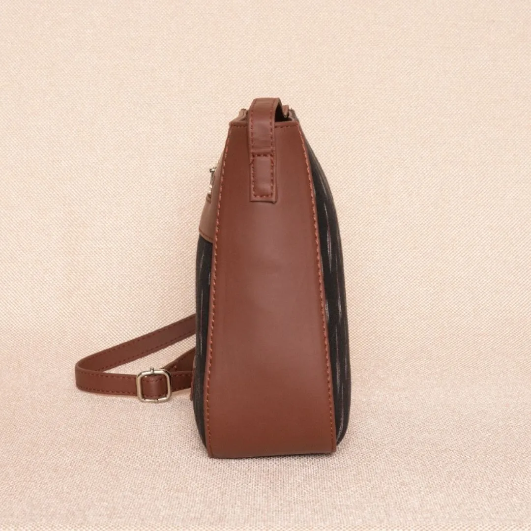 Ikat GreRe U-Shaped Sling Bag