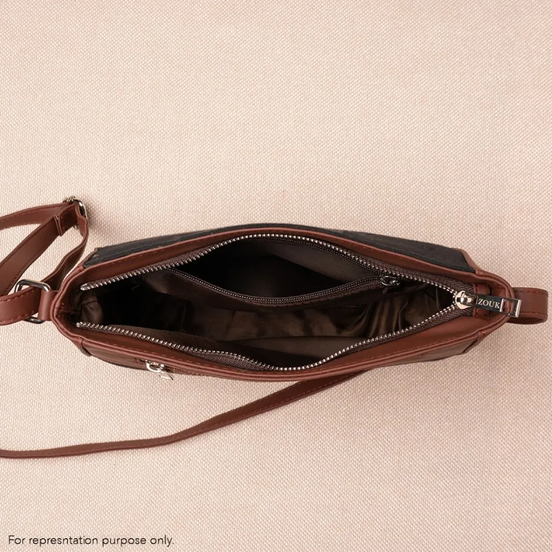 Ikat GreRe U-Shaped Sling Bag