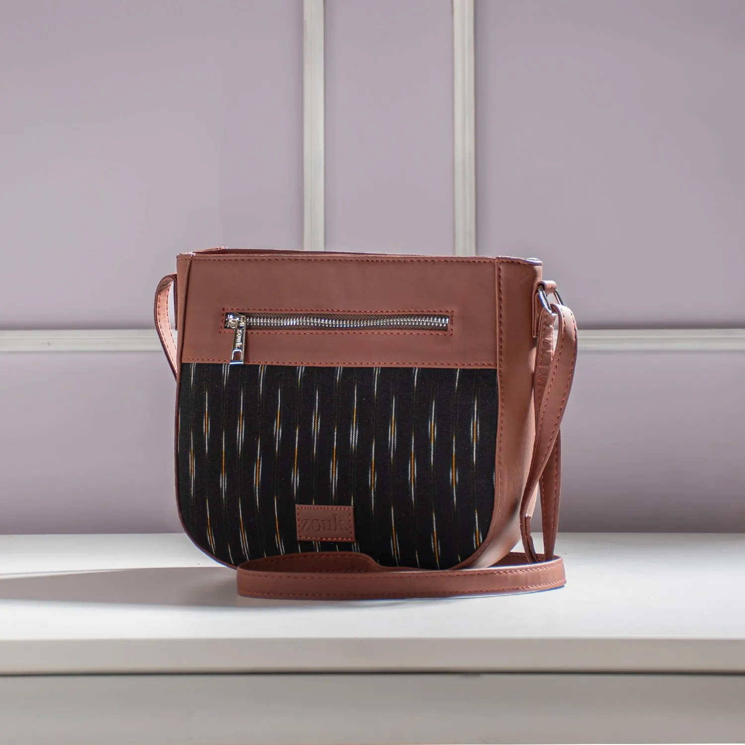 Ikat GreRe U-Shaped Sling Bag