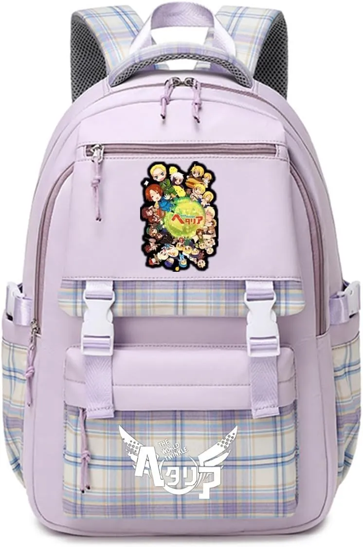 ISaikoy Anime Hetalia Axis Powers Backpack Student Daypack Bookbag Daypack School Bag 2