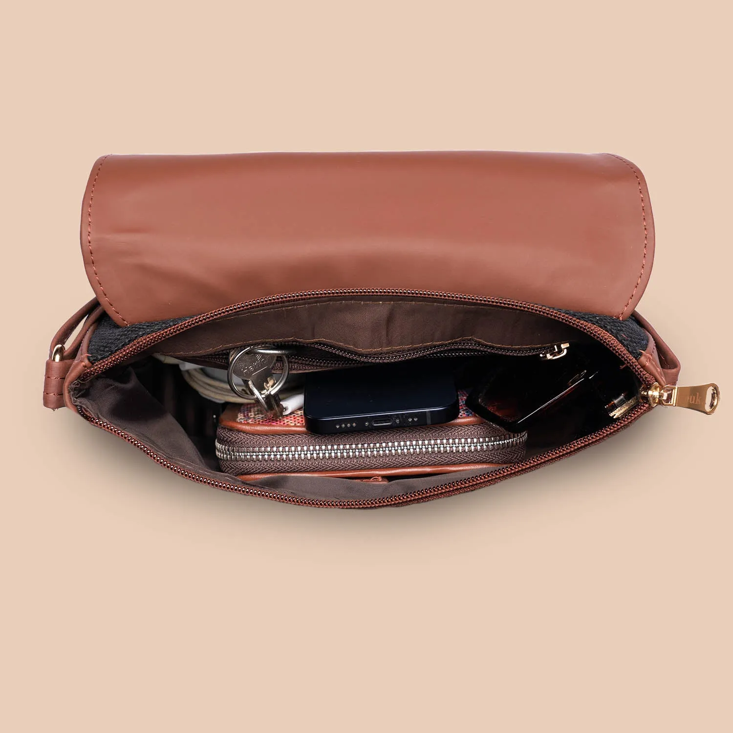 Jodhpur Damask Classic Sling Bag