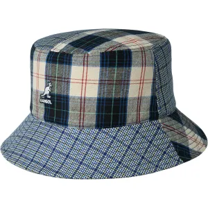 Kangol Plaid Mash-Up Plaid Bucket Hat