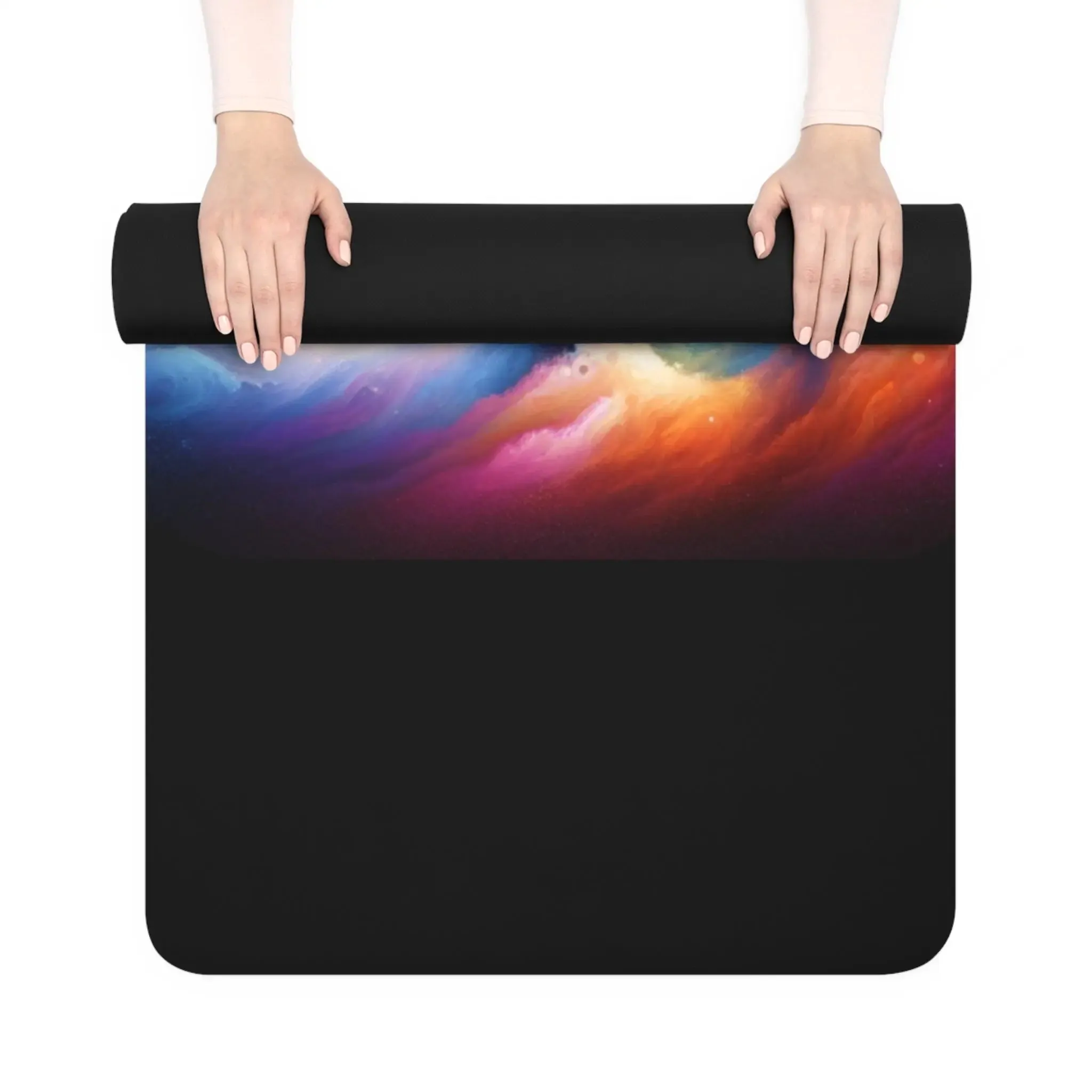 Karma is a Cat - Rubber Yoga Mat
