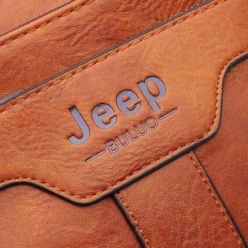 Luxury JEEP Leather Messenger Bag - 3 Colors