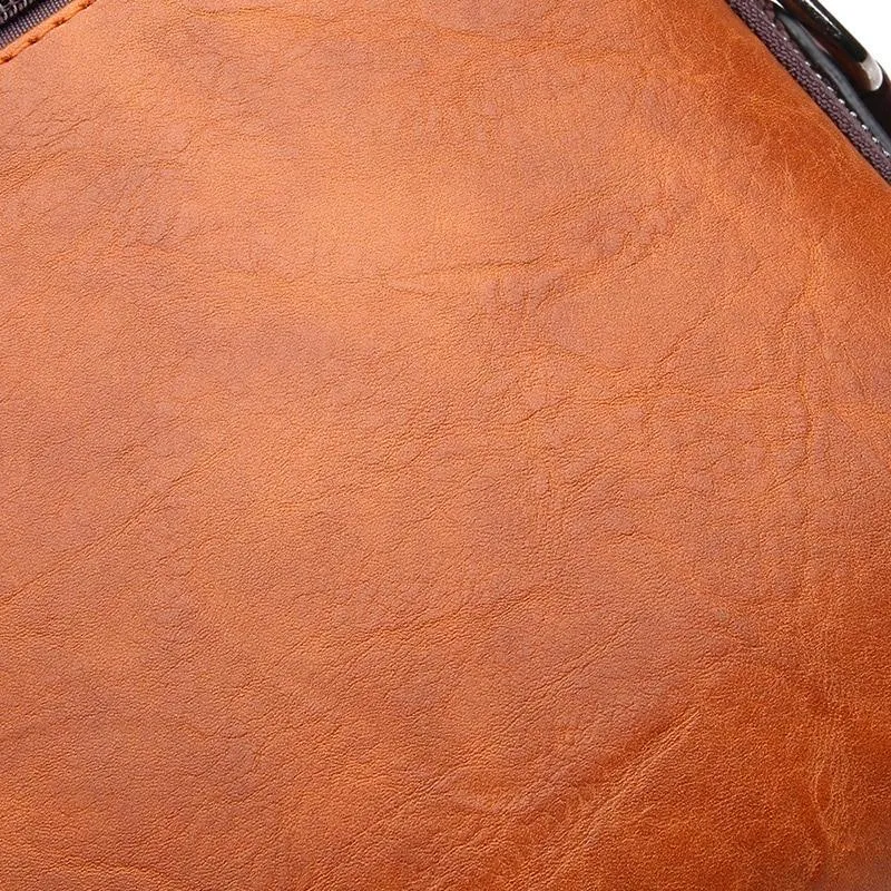 Luxury JEEP Leather Messenger Bag - 3 Colors