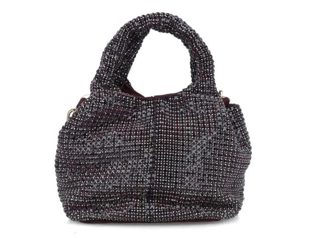 Menbur Ruby Diamanté Clutch Bag