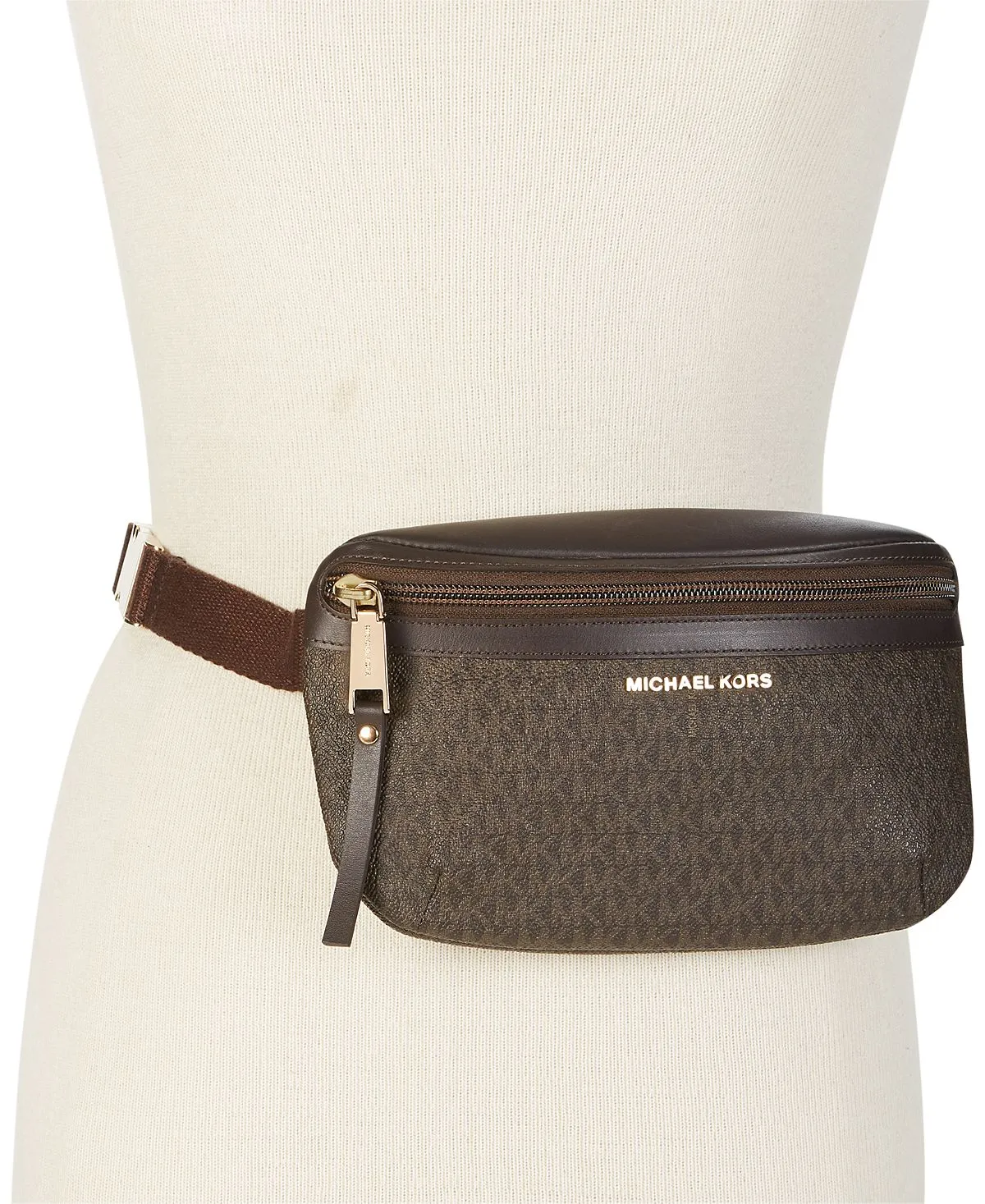 Michael Kors Logo Plus Size Belt Bag