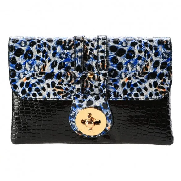 New Fashion Women Synthetic Leather Shoulder Bag Casual Vintage Style Handbag