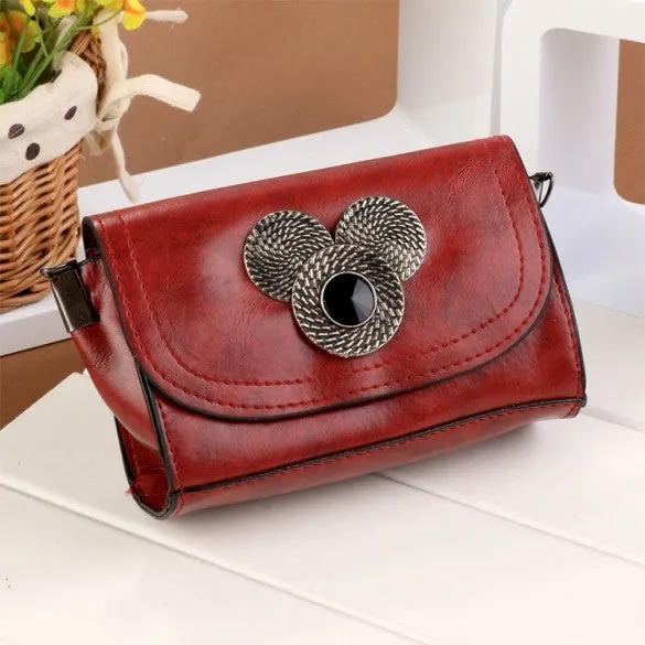 New Women Fashion Synthetic Leather Chain Shoulder Bag Handbags Casual Cross Bags