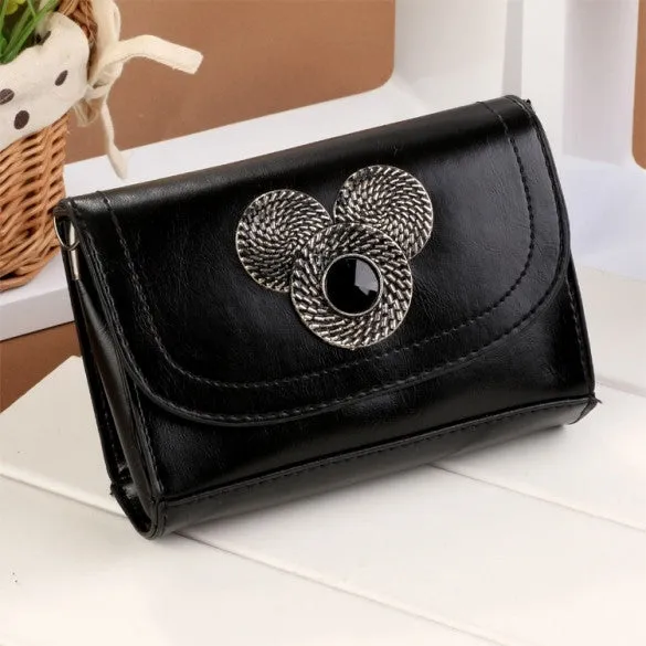 New Women Fashion Synthetic Leather Chain Shoulder Bag Handbags Casual Cross Bags