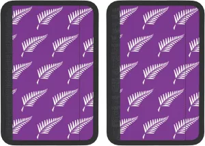 New Zealand Maori Fern Car Seat Belt Cover Pad Soft Comfortable Strap Shoulder Pad for Car Seat Belt Harness/Bag Seat Belt Strap Shoulder Pad (2 Pack)