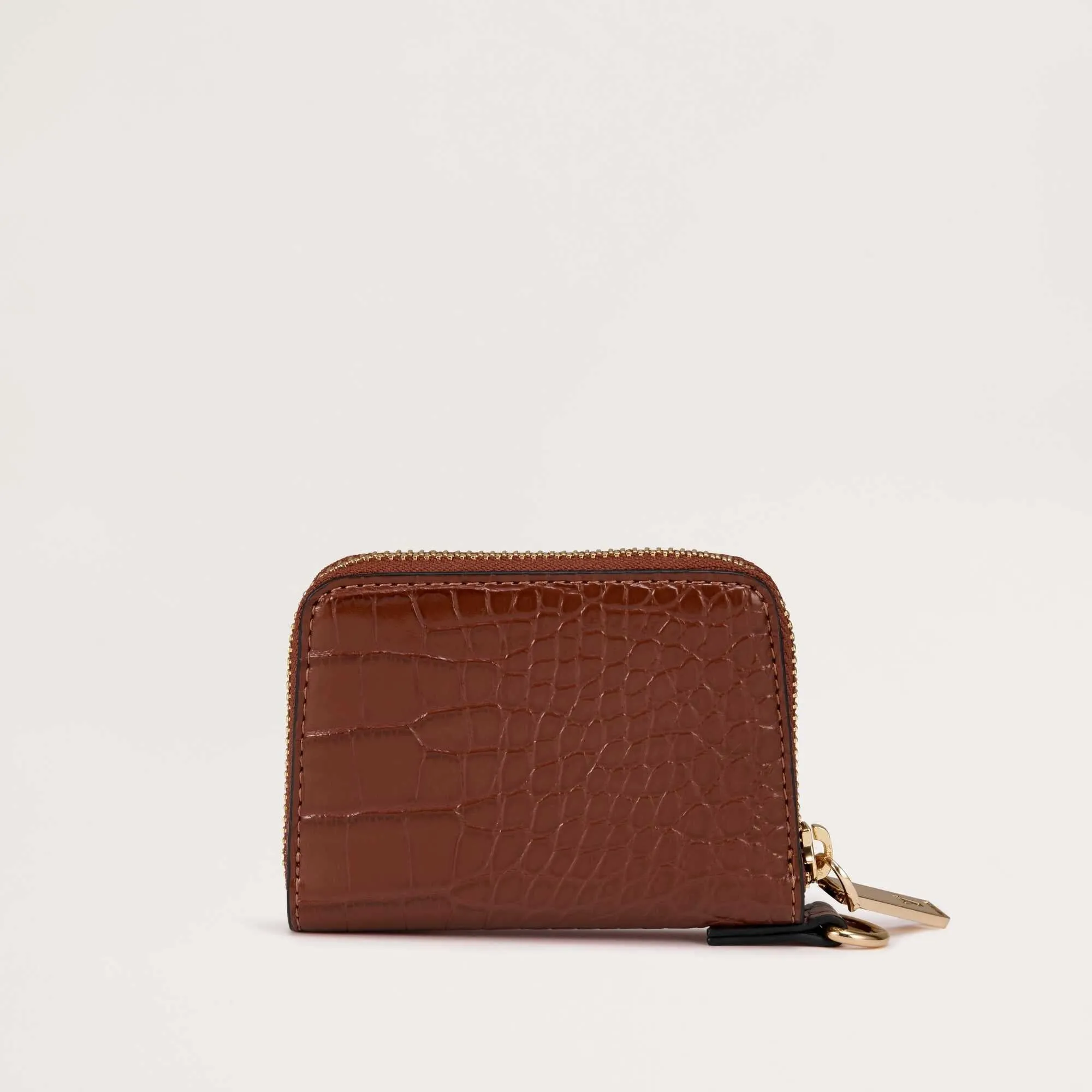Orbit Wallet - Mahogany Croco