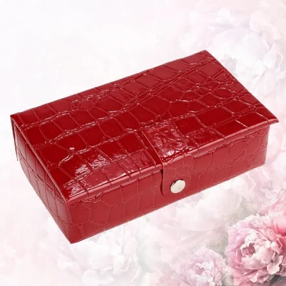 Portable Jewelry Box Plate Studs Earrings Storage Case Jewelry Packaging Display Box