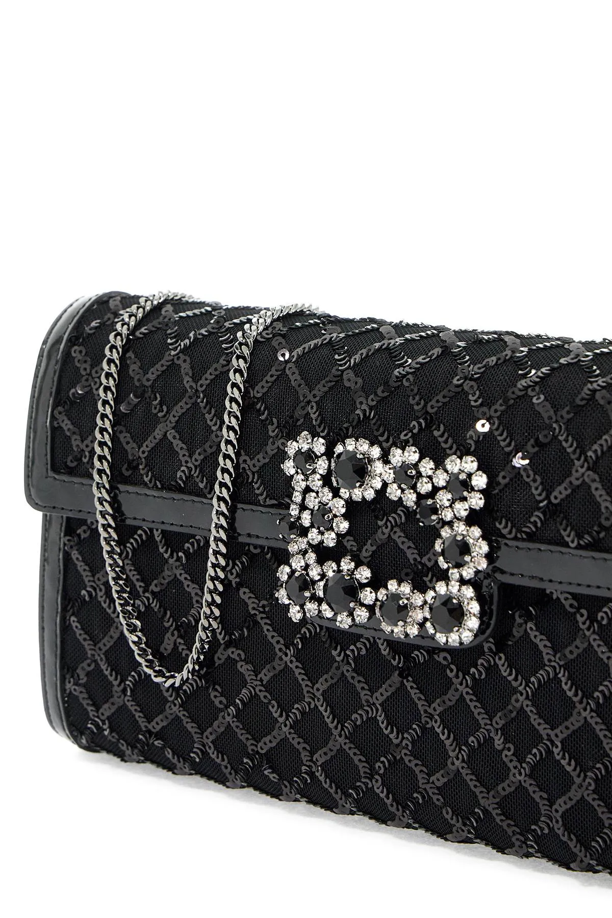 "flower buckle envelope