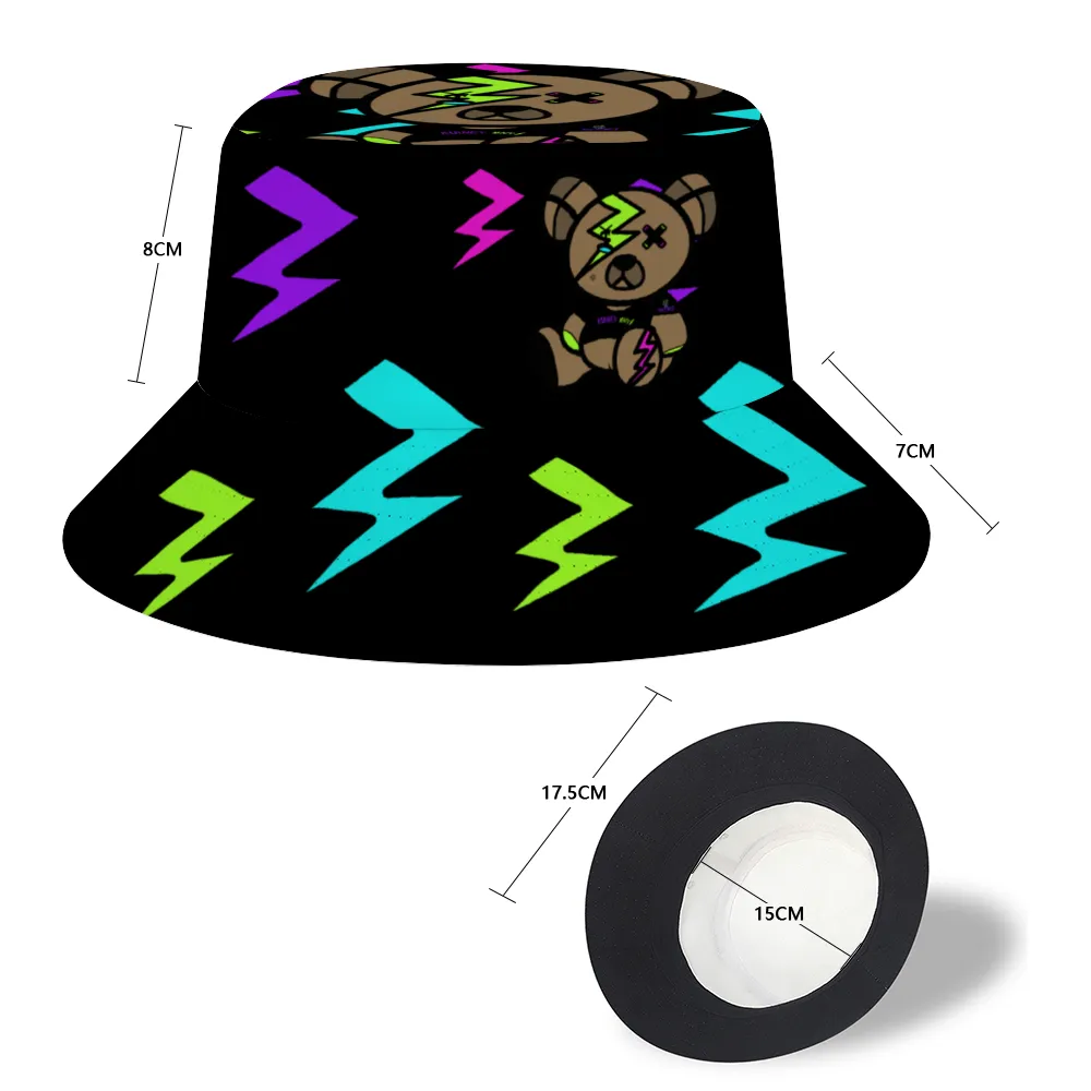 RM RuinedBear Bucket Hat