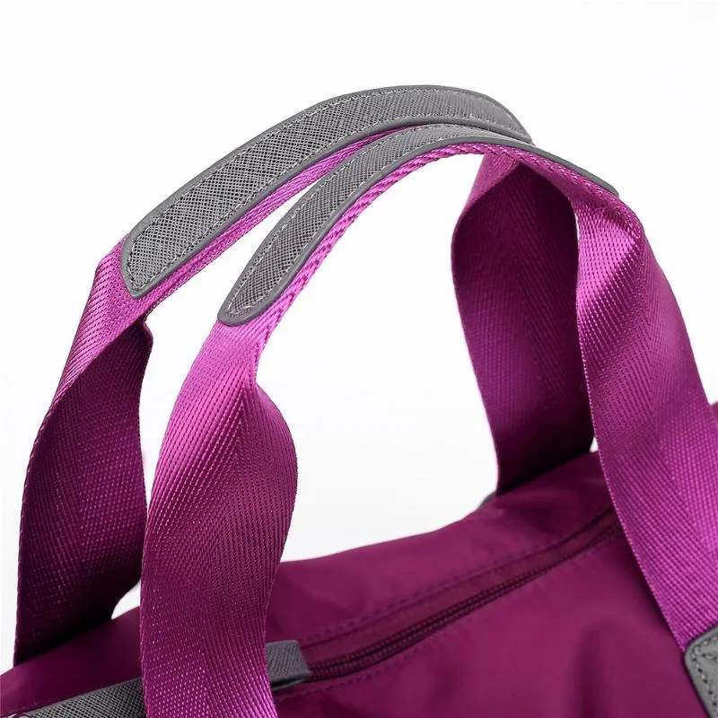 Sidiou Group Fashion Women Shoulder Bag Waterproof Solid Nylon  Sling Messenger Bag Tote Handbag