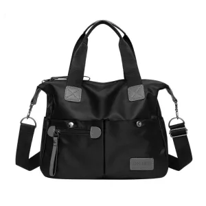 Sidiou Group Fashion Women Shoulder Bag Waterproof Solid Nylon  Sling Messenger Bag Tote Handbag